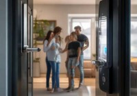 指E家智能指纹锁统一各区服务电话详述【指纹锁如何轻松录入指纹，安全便捷生活新选择】