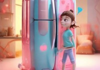 伊莱克斯(Electrolux)冰箱400售后服务电话传授㉿密封卡通少女心冰箱：打造梦幻家居新潮流