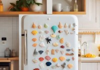 倍科冰箱售后通道阐明$贝壳创意冰箱贴，家居装饰新潮流