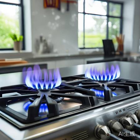 燃气灶节能环保，热效率高