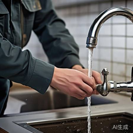 关闭水源，拧紧水阀