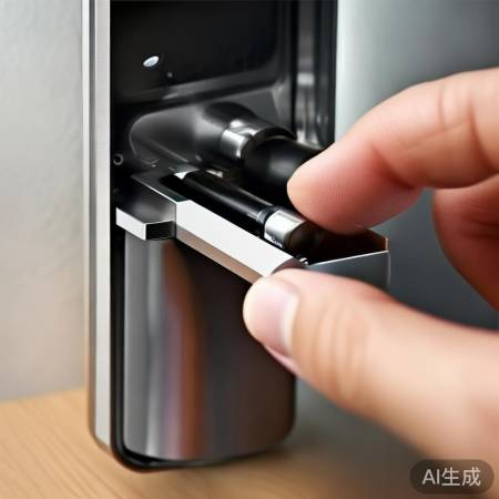 更换电池，重装指纹锁