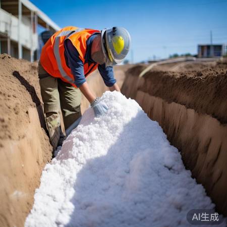 回填选材，防变形保温