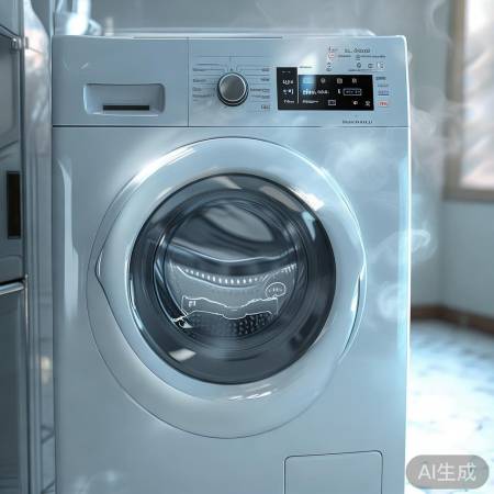 微蒸汽除菌，智能诊断洗衣机