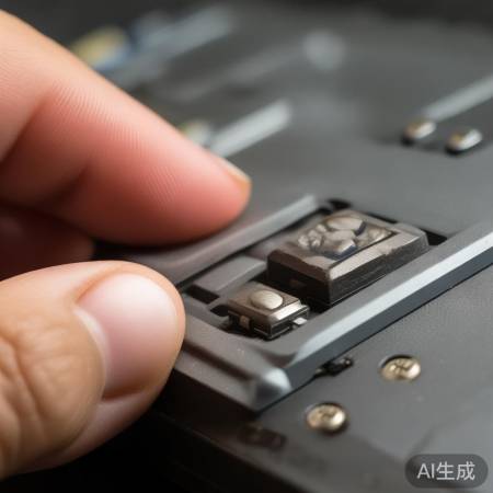 按钮断裂，检查确认