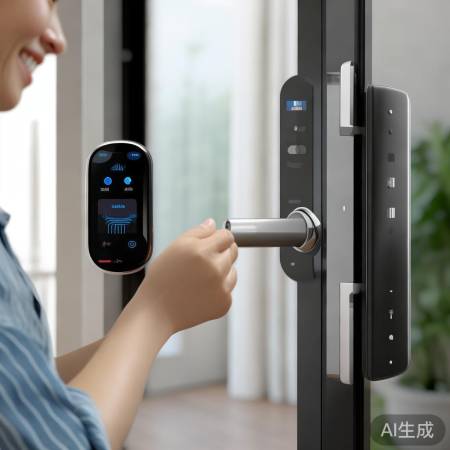 指纹锁升级易如手机系统更新