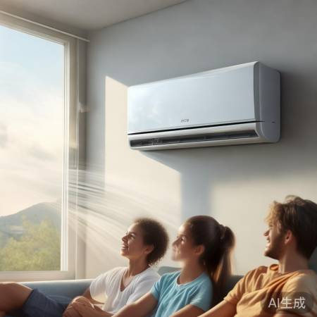 小米空调挂机，夏日自然清凉