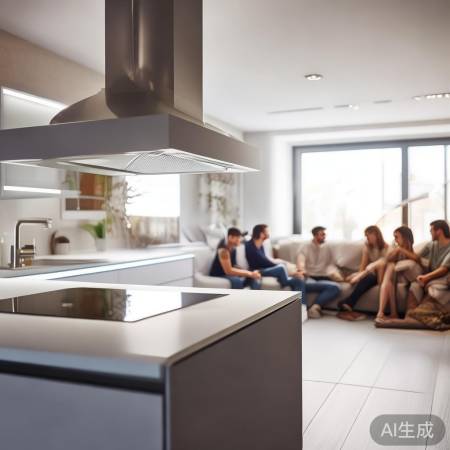 隐藏式烟管，厨房更自在