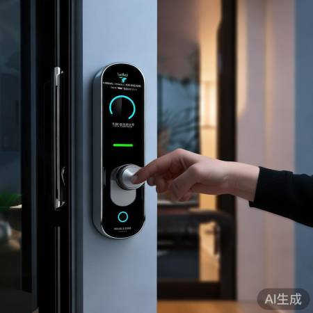 指纹锁安全，防撬报警