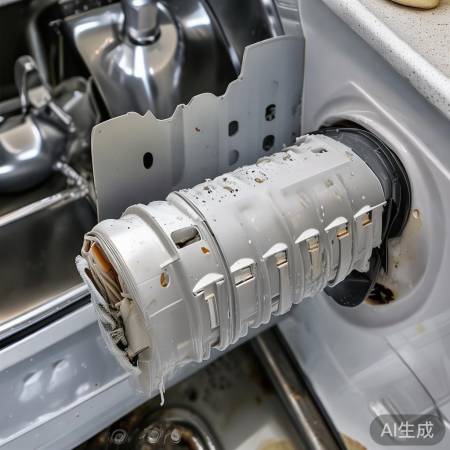 清洗洗衣机底部滤网