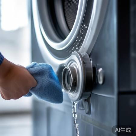 清洁洗衣机接排水口