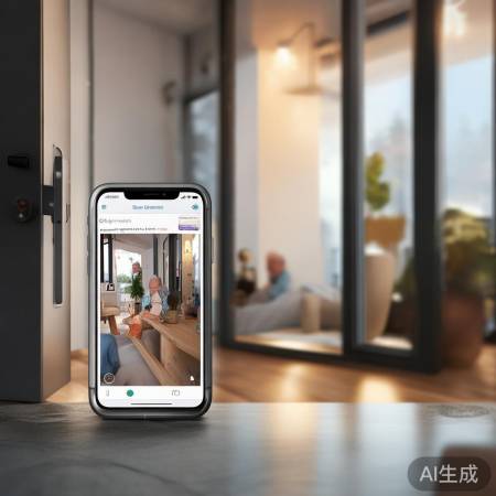 智能锁联网,远程监控家中安全