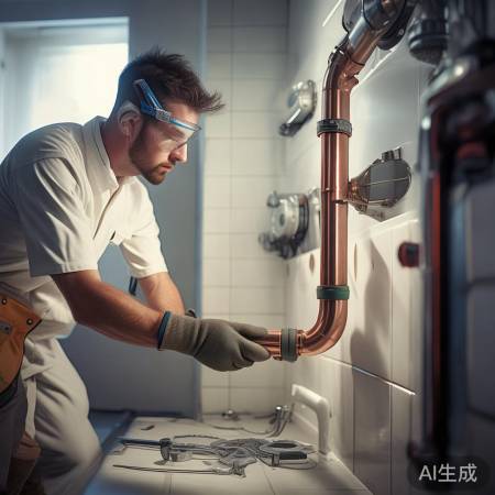 拆卸进水管步骤