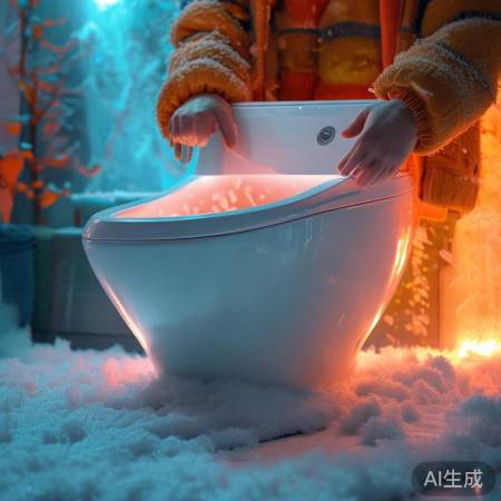 智能马桶圈,冬日暖宝升级版