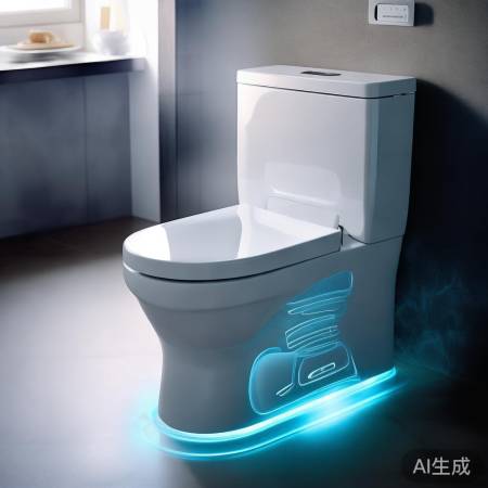 智能马桶除臭,卫生间更清新