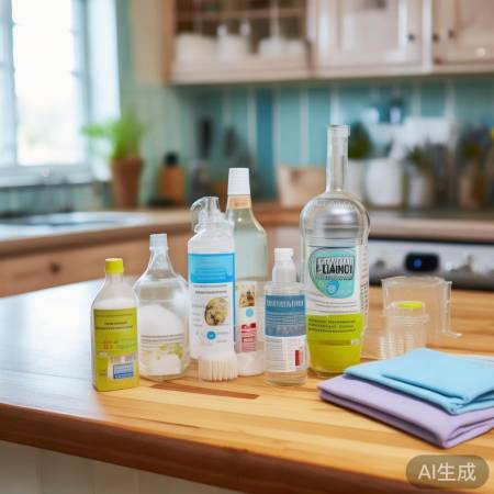 家居清洁用品准备