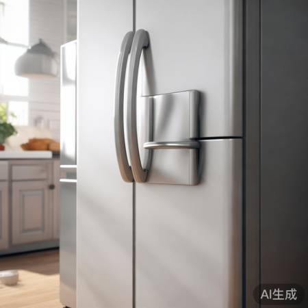 冰箱门加把手，辅助更轻松