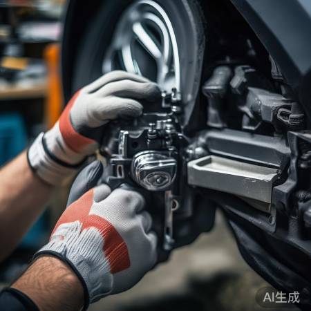 维修防盗锁,注意安全,勿拆解!