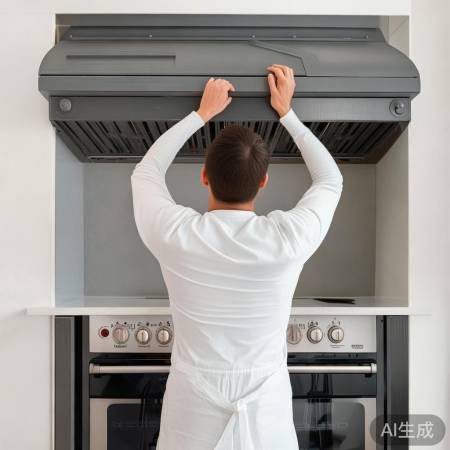 拧螺丝取油烟机