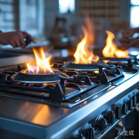 商用双灶调火技巧