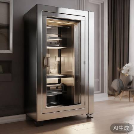 保险柜尺寸适中，结构合理，外观