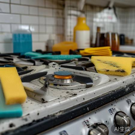 燃气灶清洁小技巧