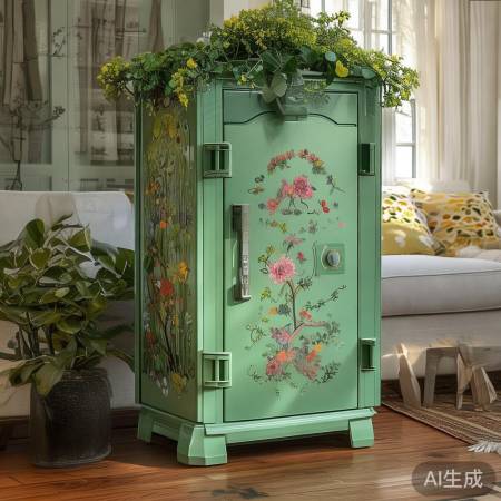 梦幻花园保险柜，家居亮色