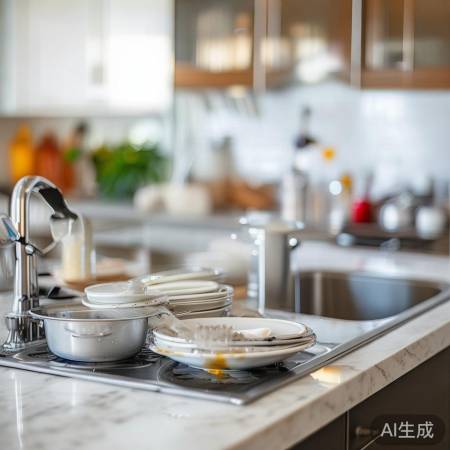 保持厨房整洁，减少油污