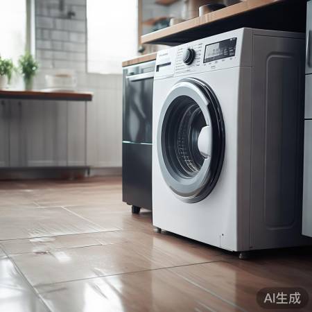 洗衣机勿放潮湿处