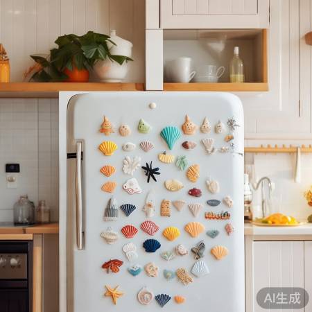 贝壳冰箱贴选色实用指南