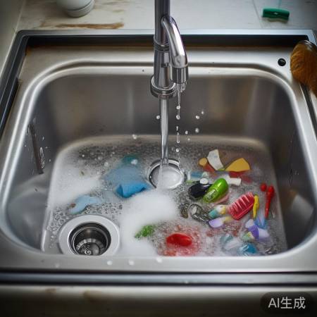 洗衣机排水管需定期清理