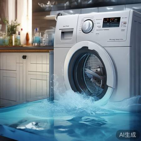 洗衣机自动停水防溢