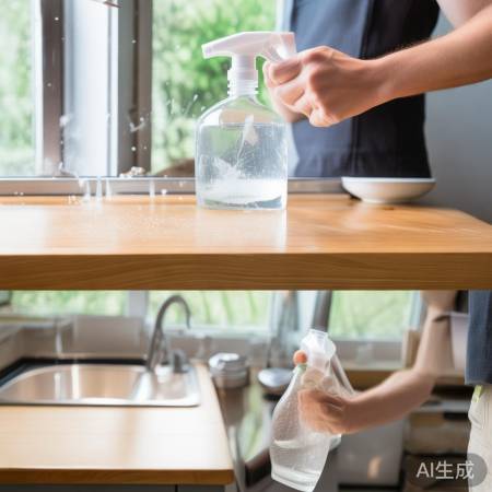 白醋清洁胶条不留痕