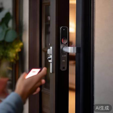 指纹锁轻松开家门