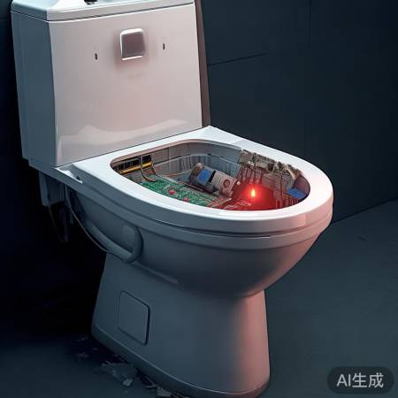 智能马桶故障指示灯闪烁