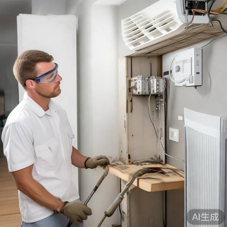 安装新电壁挂炉,注意安全与水平