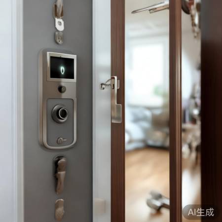 指纹锁普及,技术成熟价格亲民