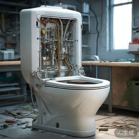 拆解杂牌马桶，学电子机械