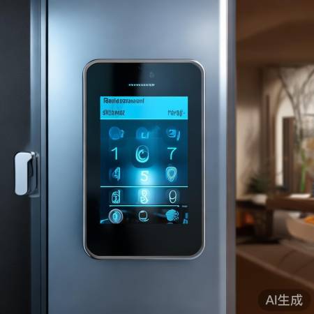 指纹锁输入密码，录入指纹