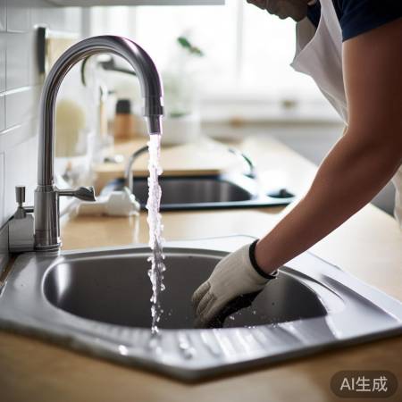 “检查水电连接,更换密封圈”