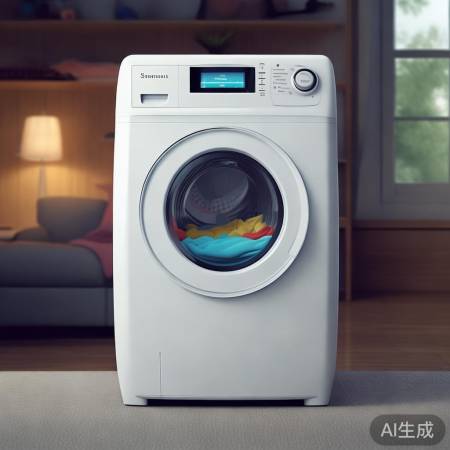 迷你洗衣机小壮熊,操作简便