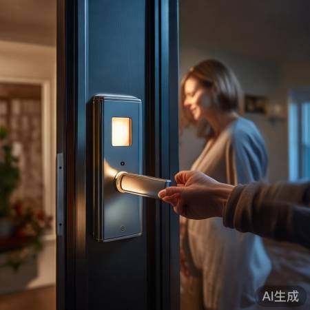 指纹锁安全便捷