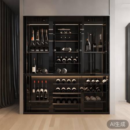 简约玄关红酒柜，生活品味新选择