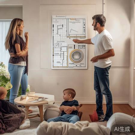了解邻居意见,安全放置洗衣机