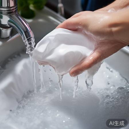 盐水洗衣慎残留