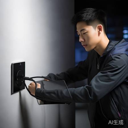 连接电源步骤