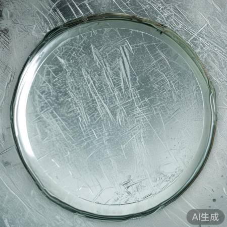 玻璃盖子因热水洗涤生划痕