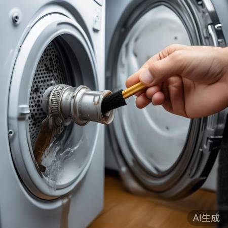 检查洗衣机进水阀