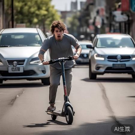 误入车道,警惕驾驶