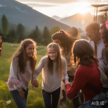 女孩迷路遇救,终安全返回